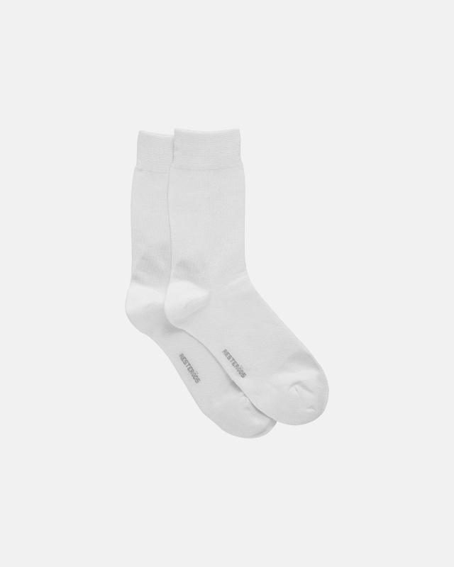 Socks Bamboo 5-pack | White -Resteröds