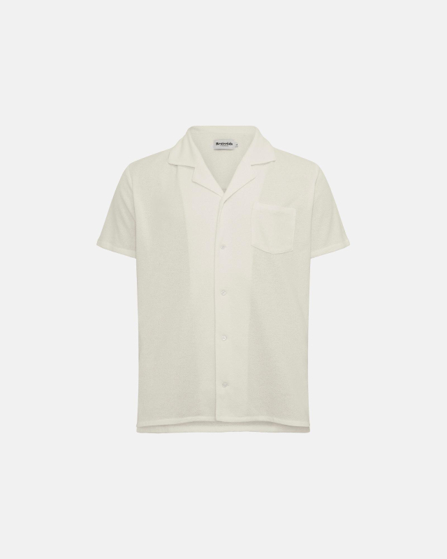 Resort Shirt Terry | Off White -Resteröds