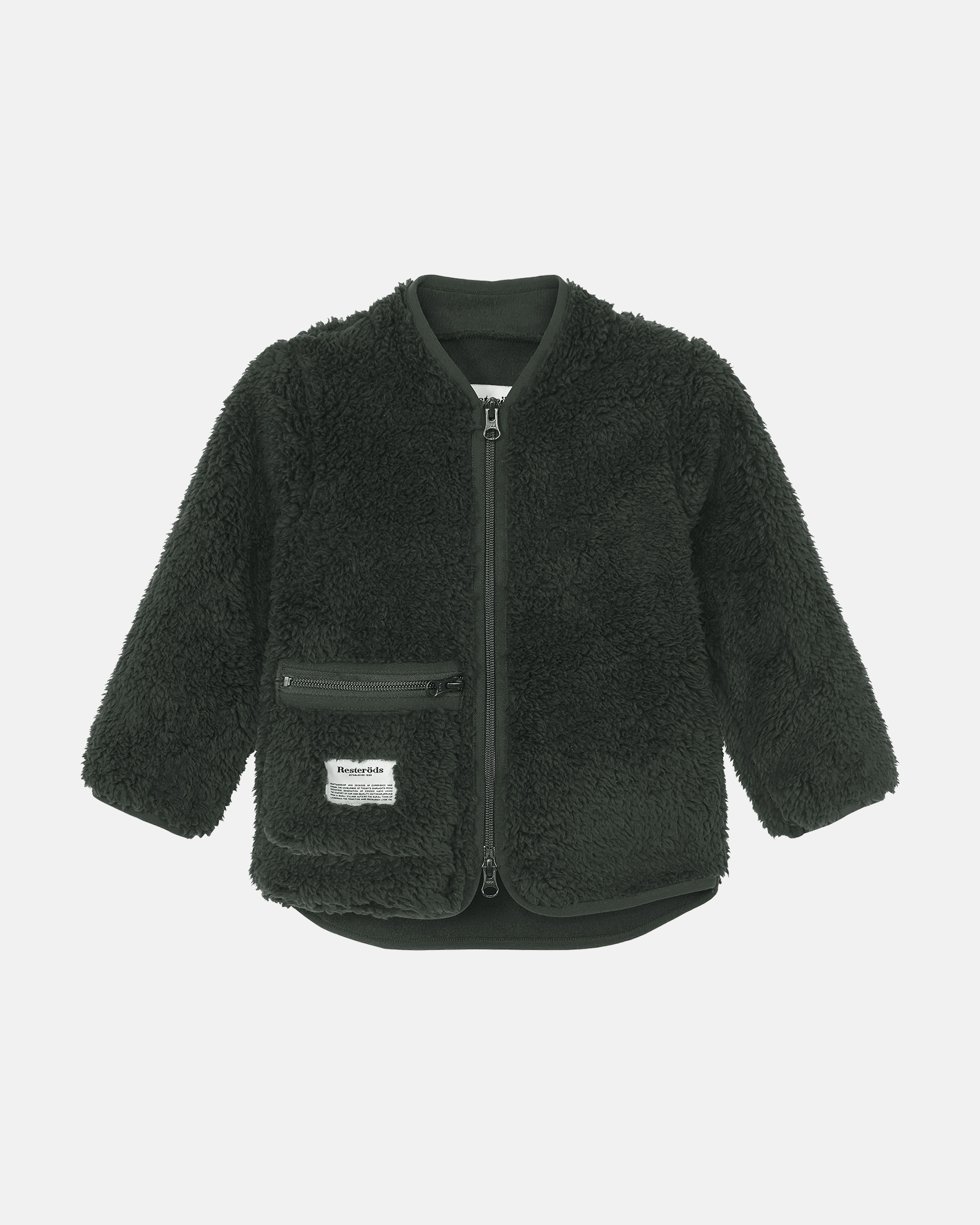 Army black new arrivals fleece jacket