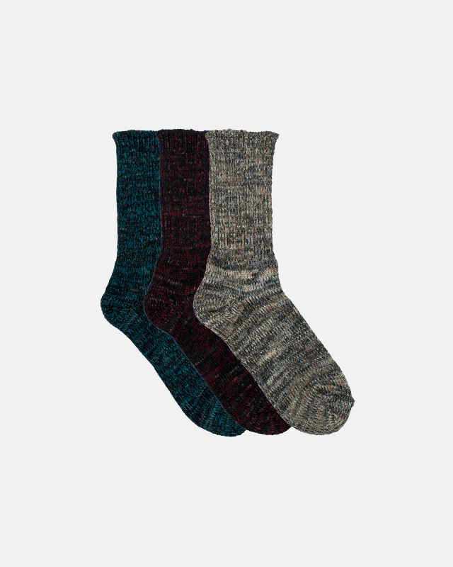 Original Rag-Socks Cotton 3-pack | Multicolor -Resteröds