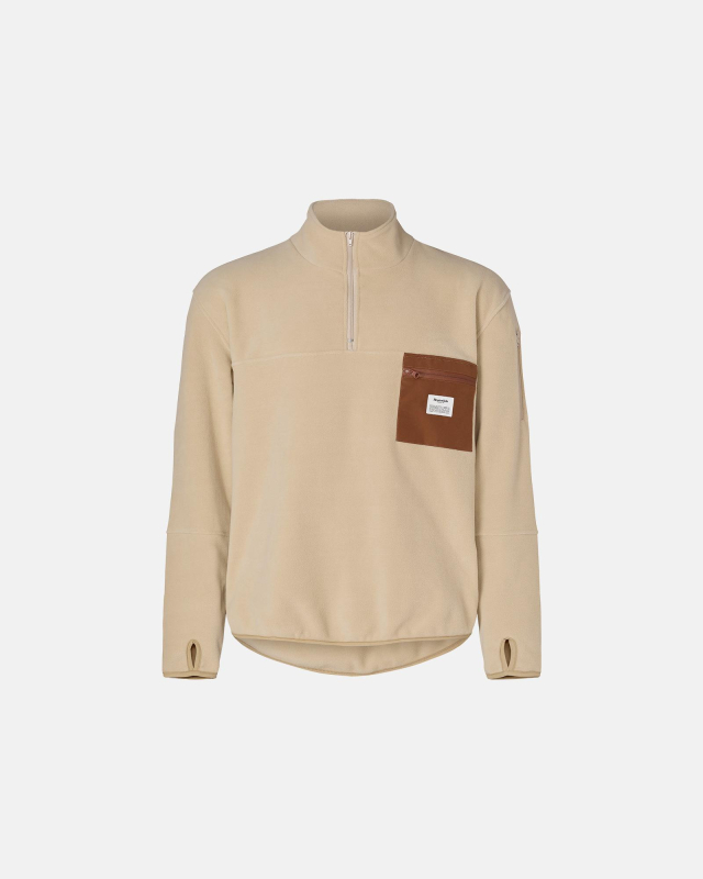 Pullover Recycled | Light Camel -Resteröds