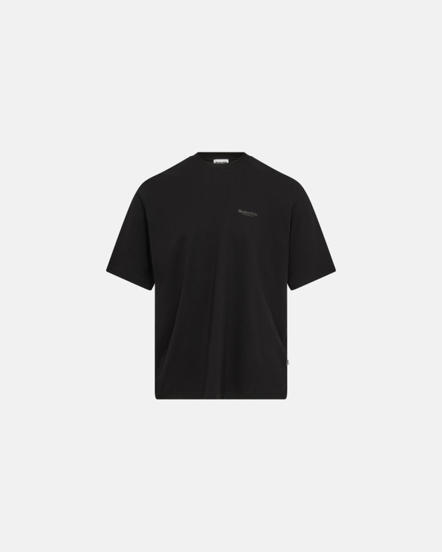 Mid sleeve t-shirt | GOTS Cotton | black -Resteröds