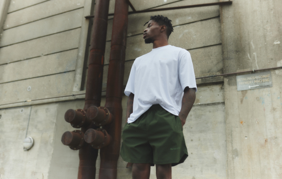 Resteröds shorts - Green hybrid shorts
