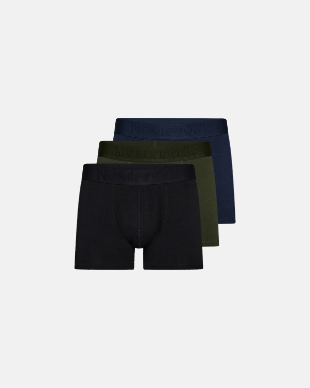 Boxers "Gunnar" GOTS cotton 3-pack | Multicolor -Resteröds