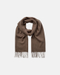 Scarf 100% wool | Sand - Resteröds