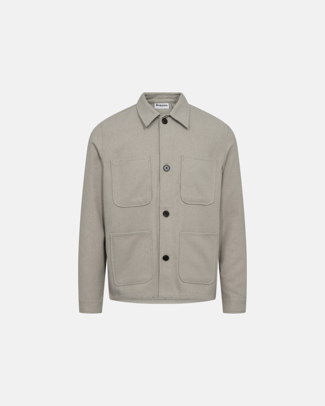 Overshirt | Grey -Resteröds