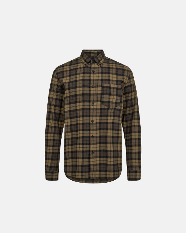 Flannel shirt | Check -Resteröds