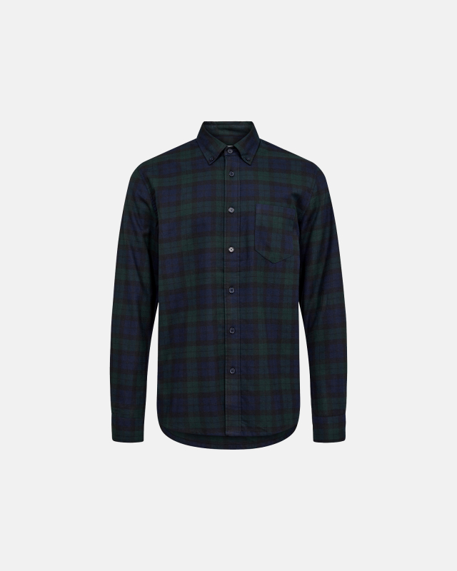 Flannel shirt | Check -Resteröds