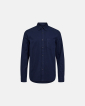 Flannel shirt | Navy -Resteröds