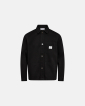 Twill overshirt | Black -Resteröds