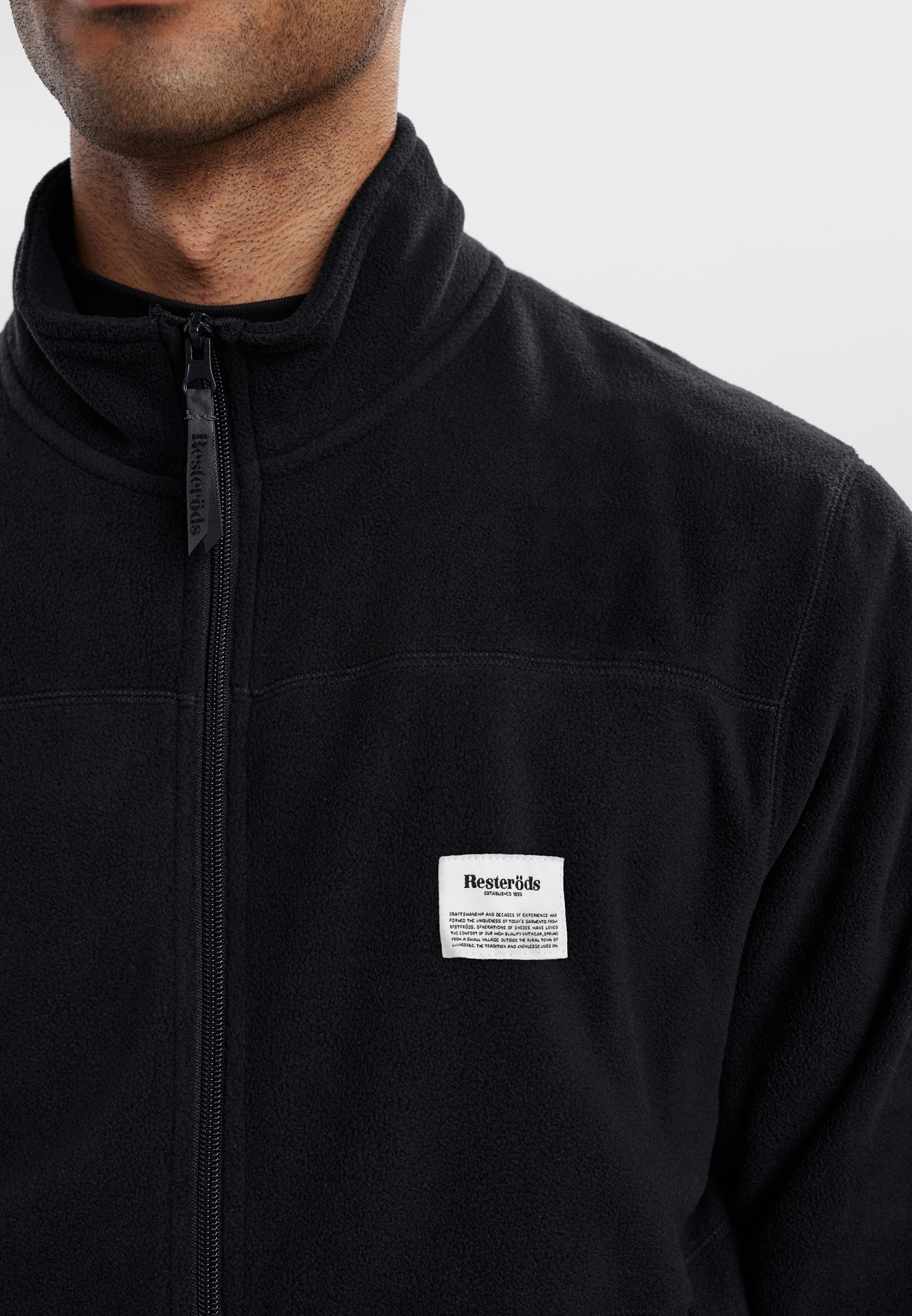 Fleece jacket "Polar" | Black -Resteröds Fleece jacket "Polar" | Black -Resteröds