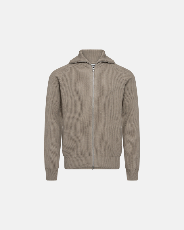 Pullover with zipper | Sand -Resteröds