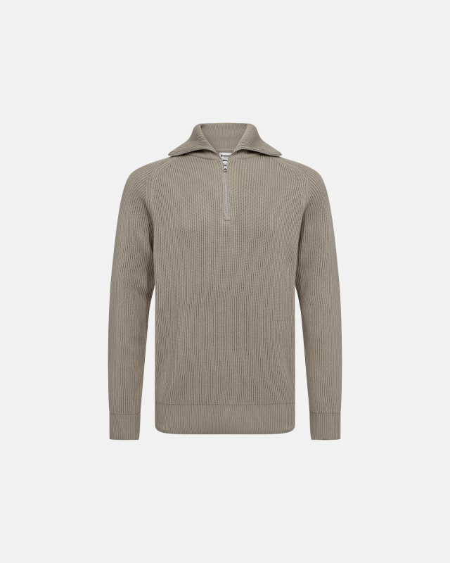 Pullover with highneck | Sand -Resteröds