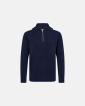 Pullover with highneck | Navy - Resteröds