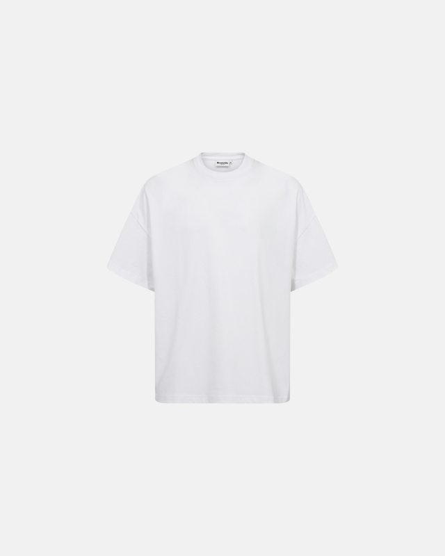 Oversize tee | White -Resteröds