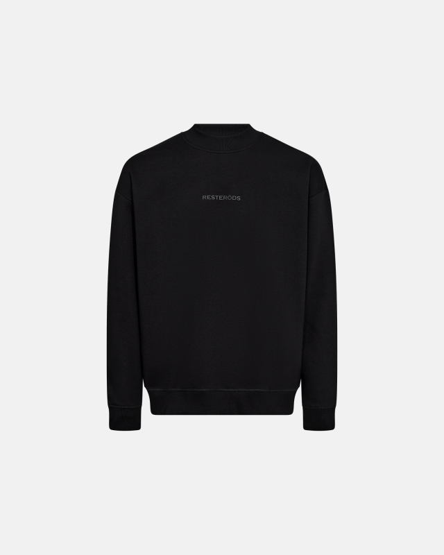 Sweatshirt Logo | Black -Resteröds