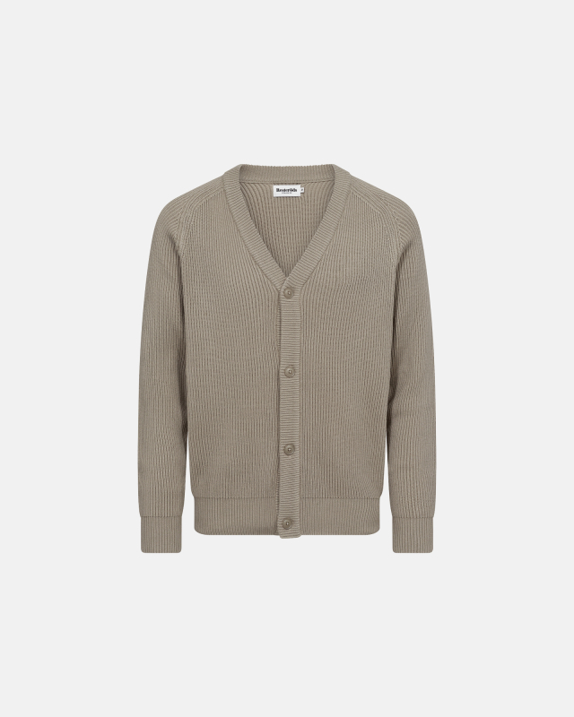 Cardigan with bottons | Sand -Resteröds