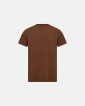 R-neck Tee Bamboo | Brown -Resteröds