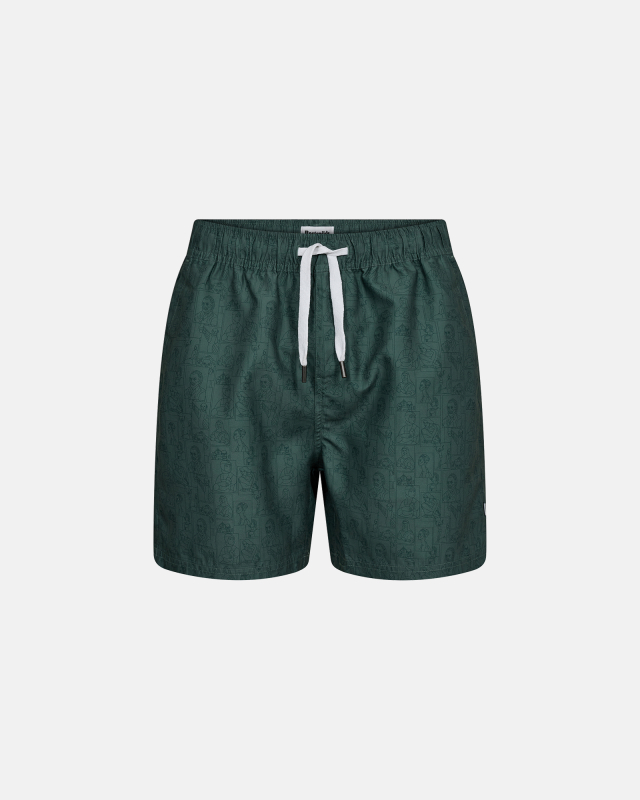 Swimshorts "Willy" | Green -Resteröds