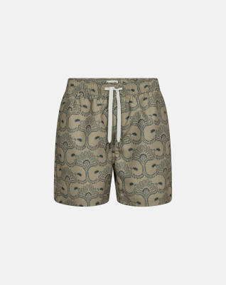 Swimshorts "Willy" | Grey Print -Resteröds Swimshorts "Willy" | Grey Print -Resteröds