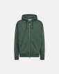 Hoodie "Zip" | Green - Resteröds