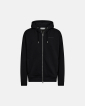 Hoodie "Zip" | Black - Resteröds