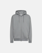 Hoodie "Zip" | Light Grey -Resteröds