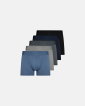 Boxer "Gunnar" Bamboo 5-pack | Multicolor -Resteröds