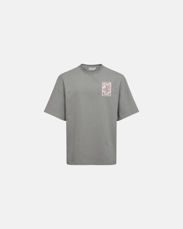 Tee Print "Dev" | Grey -Resteröds
