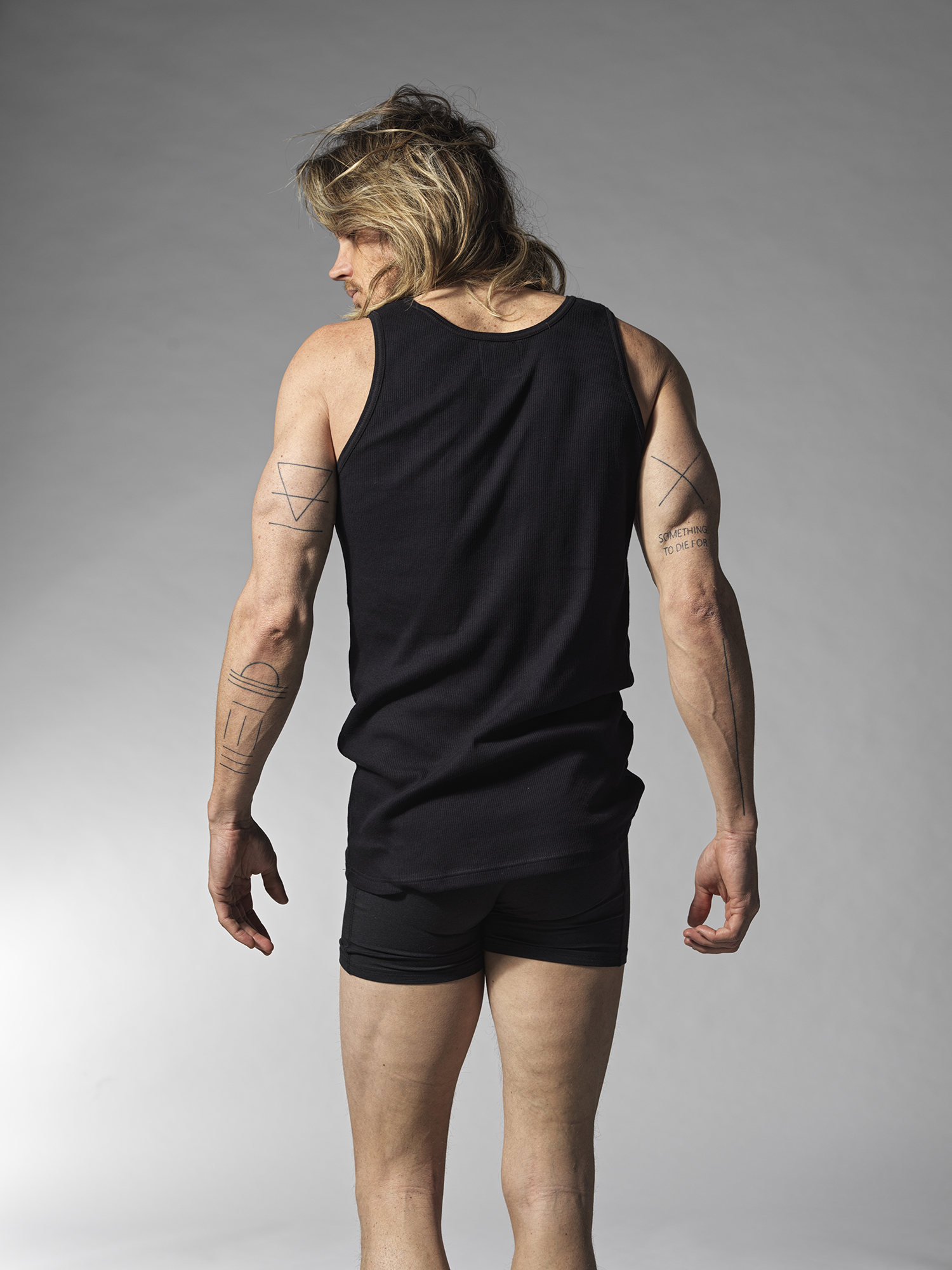 Tank Organic Cotton 2-pack | Black -Resteröds Tank Organic Cotton 2-pack | Black -Resteröds