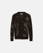Cardigan "Jack" | Wool | Brown/Green - Resteröds