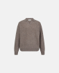 Knit Polo "Kane" | Wool | Sand - Resteröds