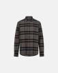 Shirt "Woody" | 100% Cotton | Gray - Resteröds