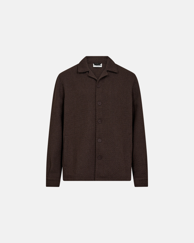 Overshirt "Leo" | Brown -Resteröds