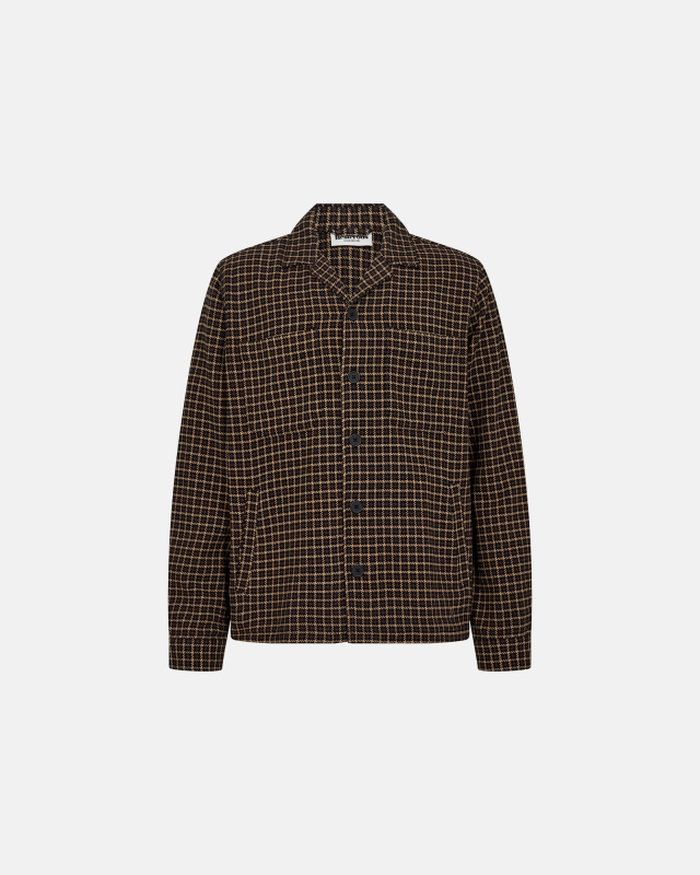 Overshirt "Hugh" | Brown -Resteröds