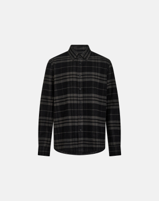 Shirt "Woody" | 100% Cotton | Black -Resteröds Shirt "Woody" | 100% Cotton | Black -Resteröds