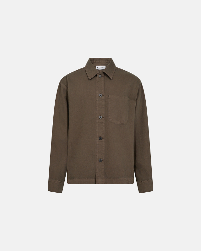 Overshirt 'Armstrong' | 100% Cotton | Green -Resteröds