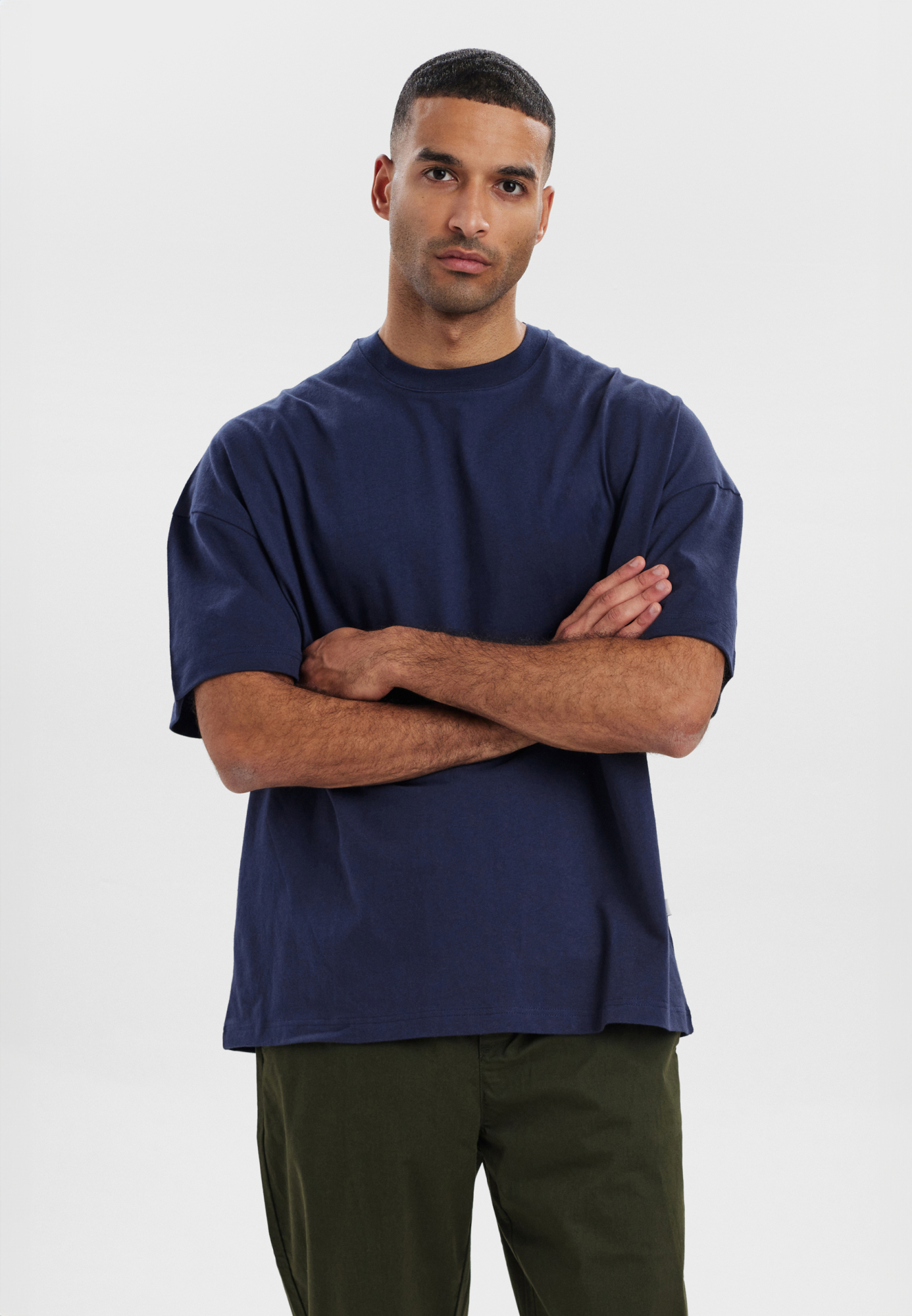 Oversize tee | Navy -Resteröds Oversize tee | Navy -Resteröds