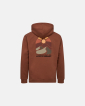 Hoodie sweatshirt cotton | Brown -Resteröds