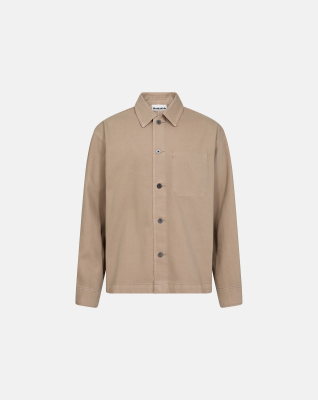 Overshirt 'Armstrong' | 100% Cotton | Sand -Resteröds Overshirt 'Armstrong' | 100% Cotton | Sand -Resteröds