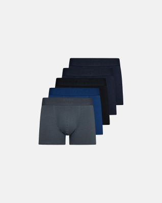 Boxers "Gunnar" GOTS cotton 5-pack | Multicolor -Resteröds Boxers "Gunnar" GOTS cotton 5-pack | Multicolor -Resteröds