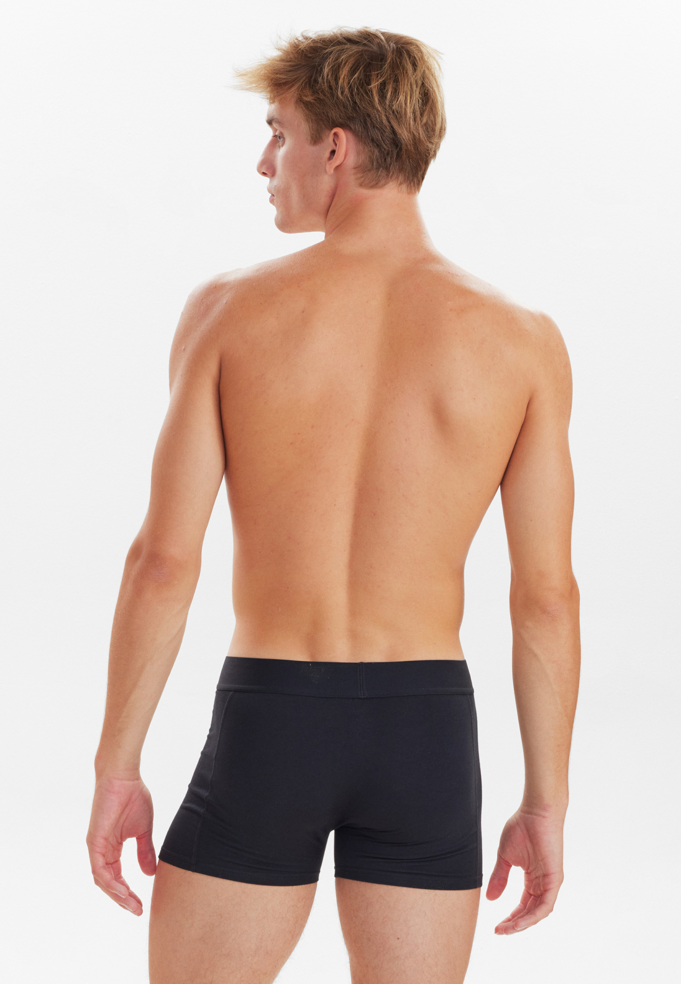 Boxer Organic Cotton 5-pack - Regular leg | Black -Resteröds Boxer Organic Cotton 5-pack - Regular leg | Black -Resteröds