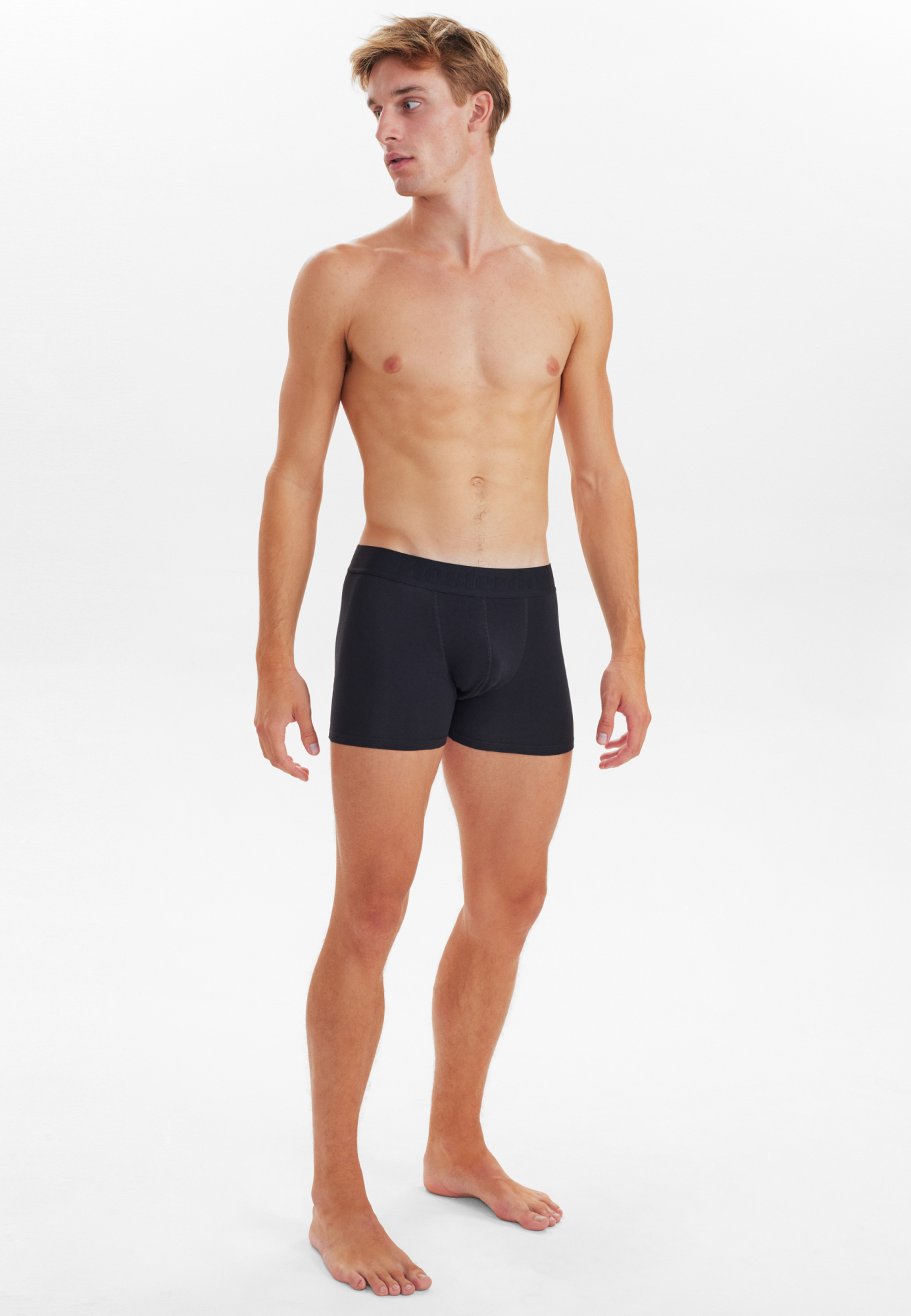 Boxer Organic Cotton 5-pack - Regular leg | Black -Resteröds Boxer Organic Cotton 5-pack - Regular leg | Black -Resteröds