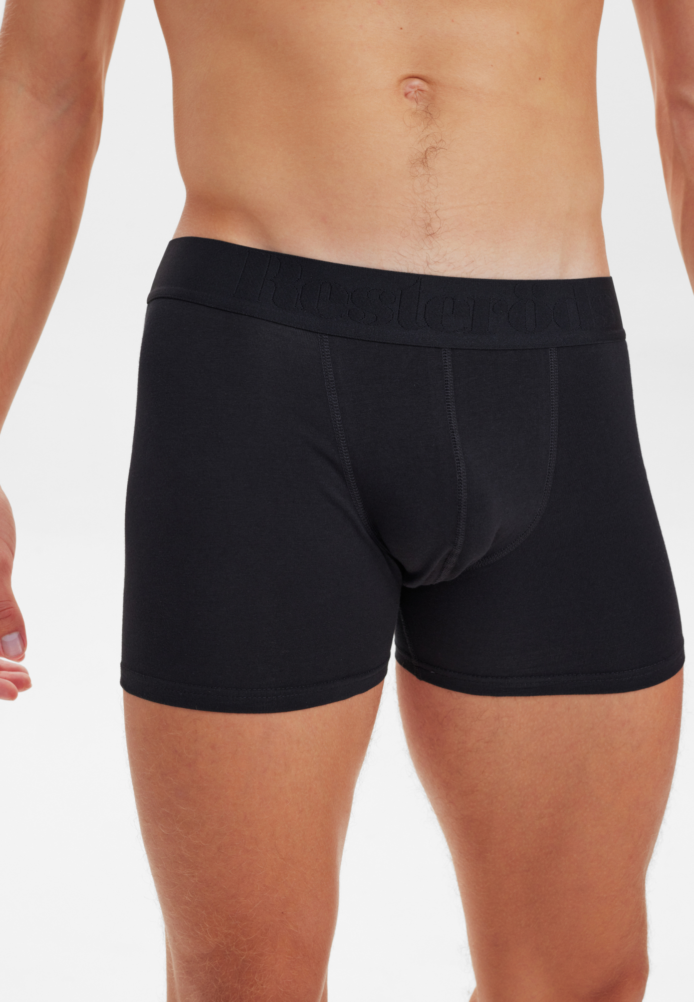 Boxer Organic Cotton 5-pack - Regular leg | Black -Resteröds Boxer Organic Cotton 5-pack - Regular leg | Black -Resteröds
