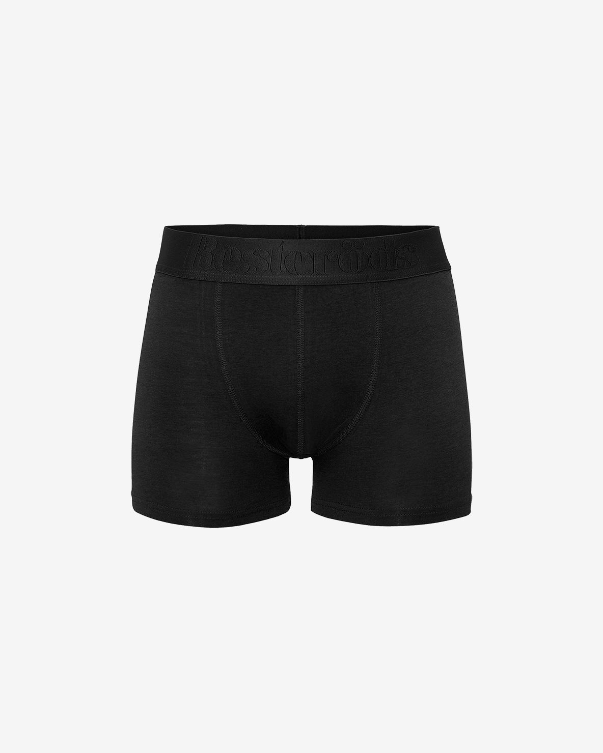 Boxer Organic Cotton 5-pack - Regular leg | Black -Resteröds Boxer Organic Cotton 5-pack - Regular leg | Black -Resteröds