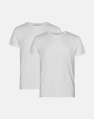 T-shirt 2-pack | 100% Organic Cotton | White -Resteröds T-shirt 2-pack | 100% Organic Cotton | White -Resteröds