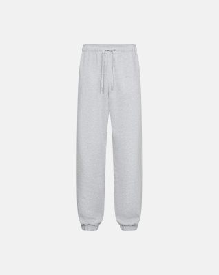 Sweatpants 'Paul' | 100% Cotton | Light Grey Melange -Resteröds Sweatpants 'Paul' | 100% Cotton | Light Grey Melange -Resteröds