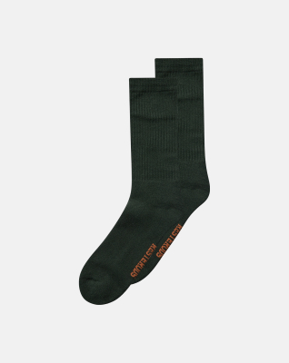 Tennis Socks 2-pack, Cotton, Black/Orange Tennis Socks 2-pack, Cotton, Black/Orange