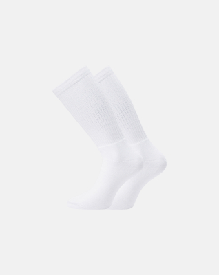 Tennis Socks 2-pack | Cotton | White/Orange -Resteröds Tennis Socks 2-pack | Cotton | White/Orange -Resteröds
