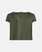 T-shirt 2-pack | 100% Organic Cotton | Olive -Resteröds